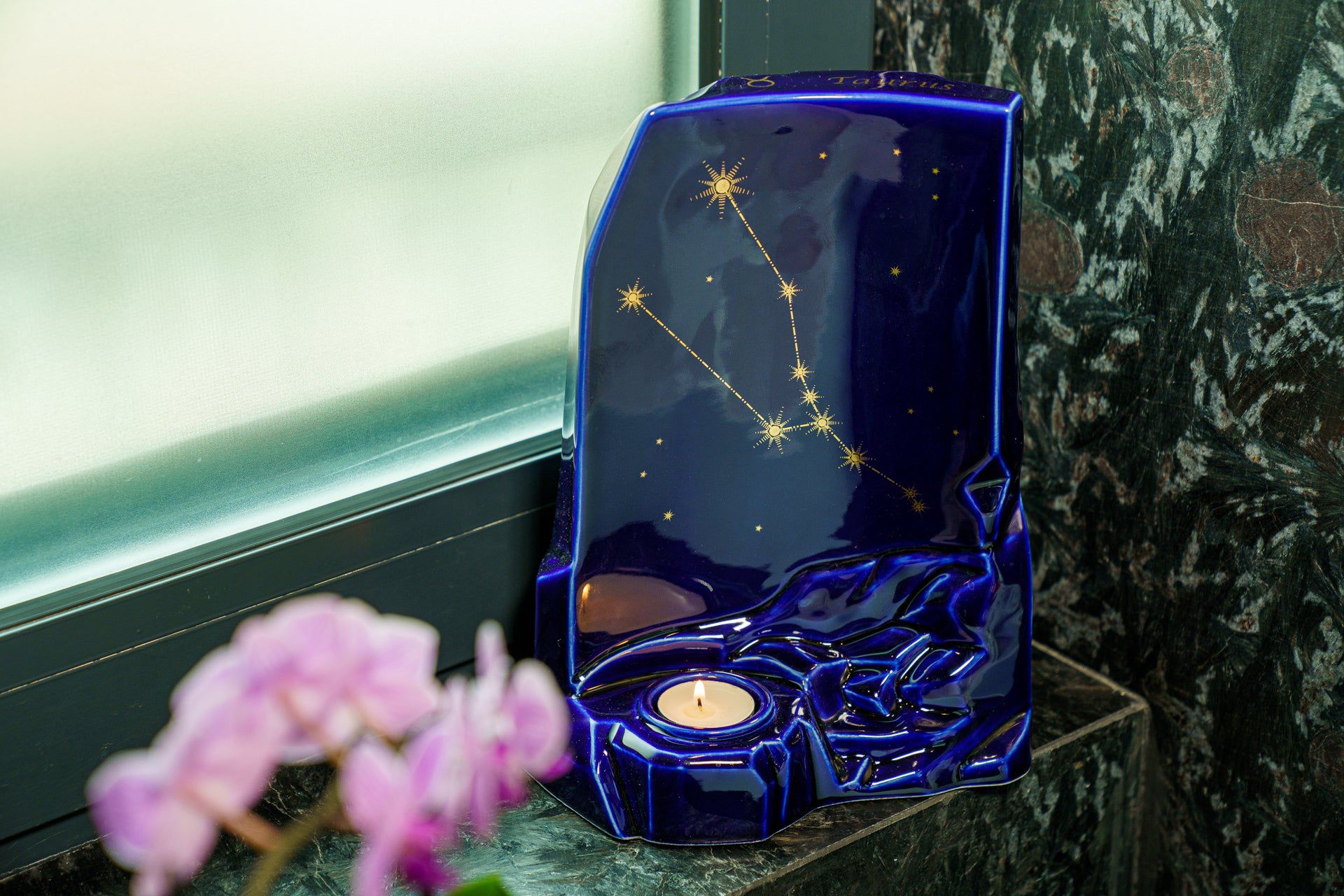 Zodiac Taurus Adult Cremation Urn for Ashes