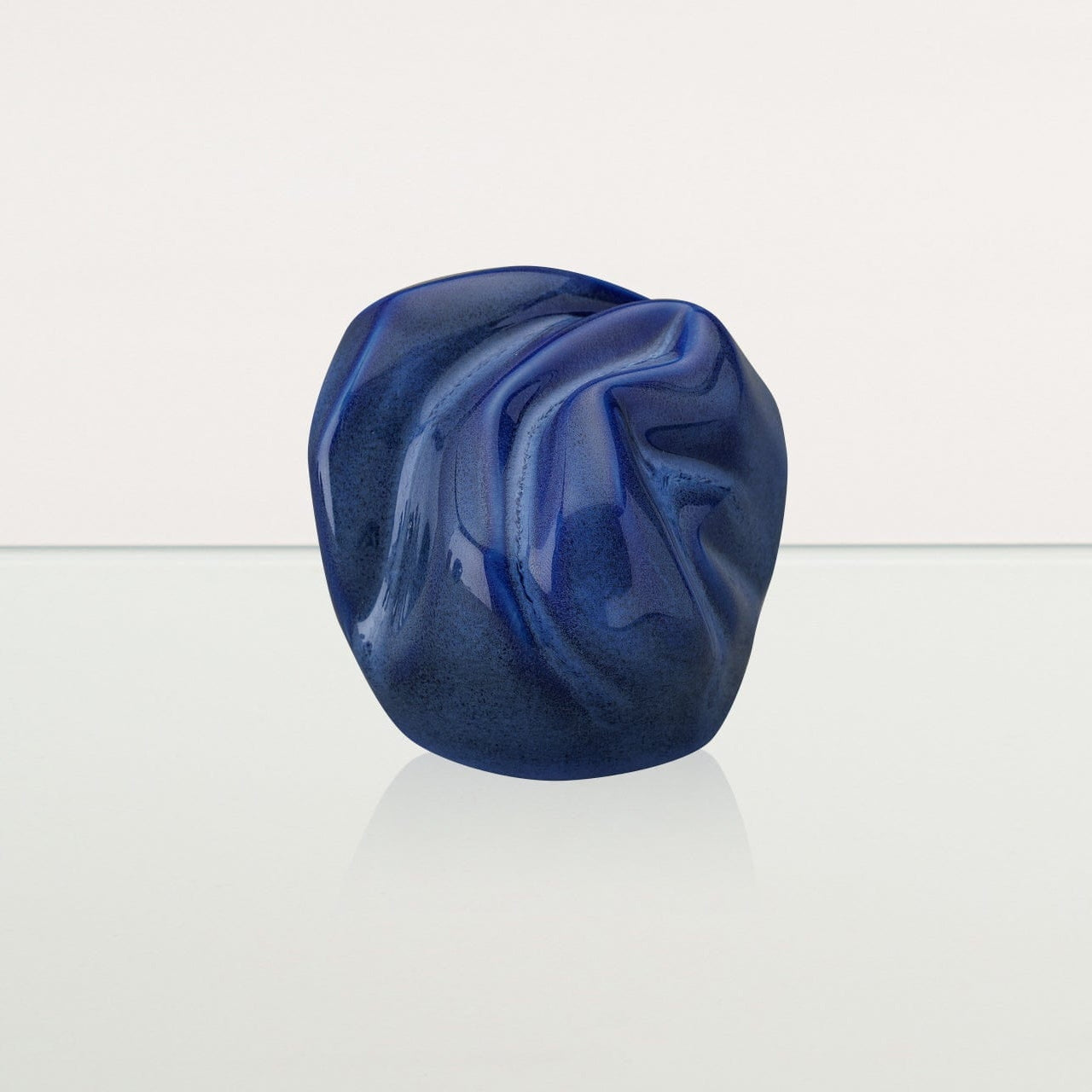 Precious Small Urn for Ashes in Blue