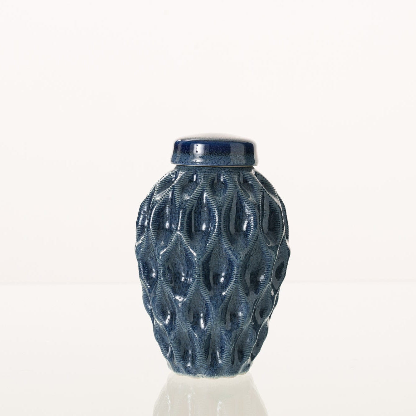 Echo Keepsake Urn for Ashes in Blue