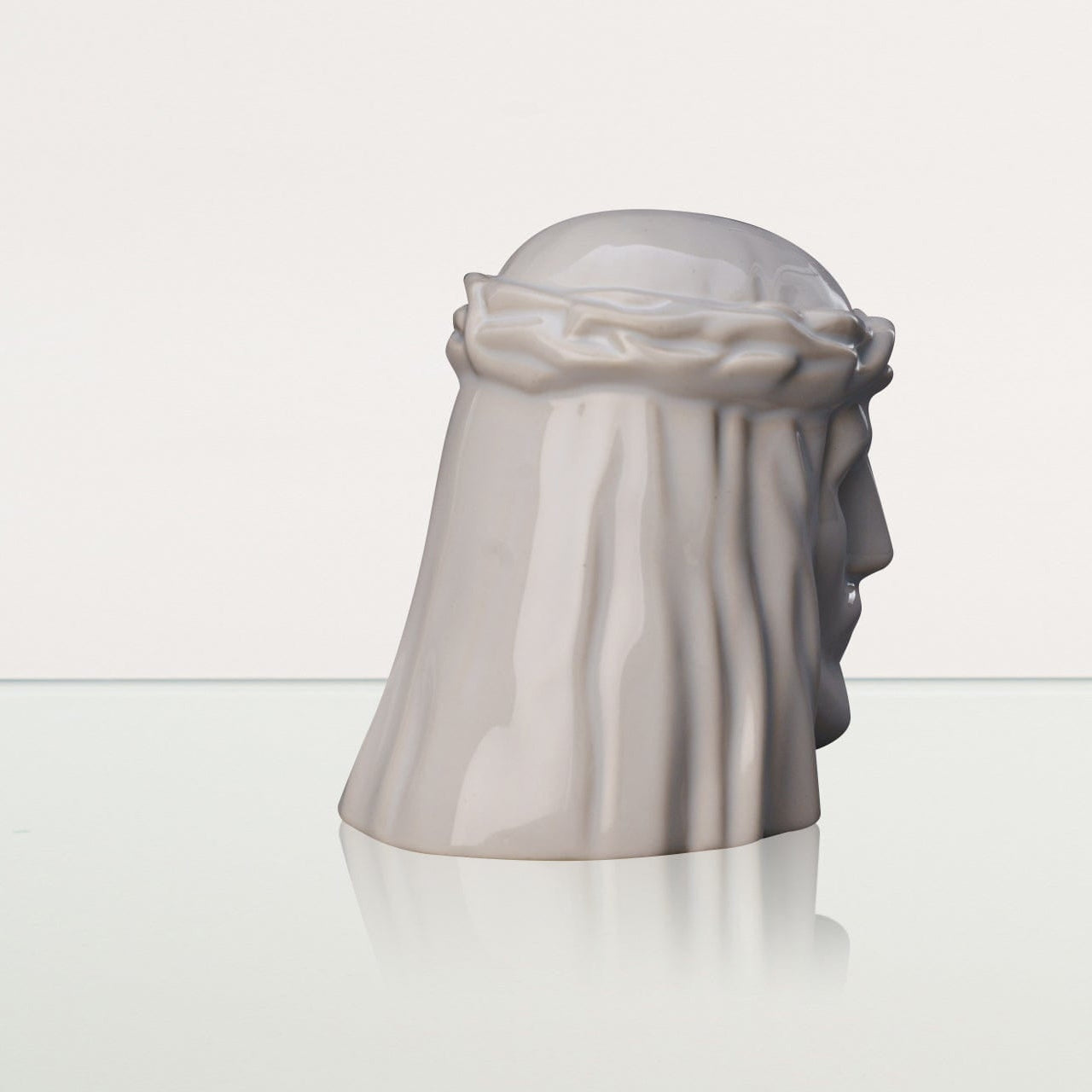 The Christ Mini Urn for Ashes in White