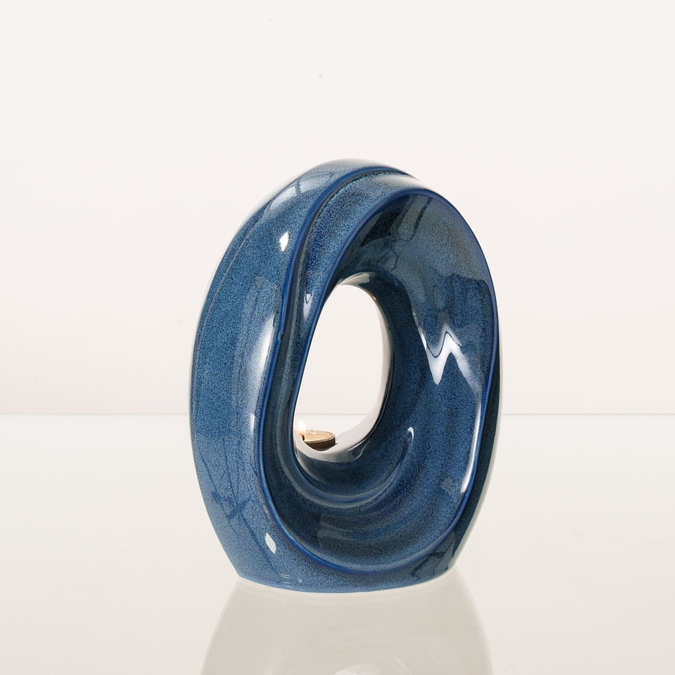 The Passage Medium Urn for Ashes in Blue