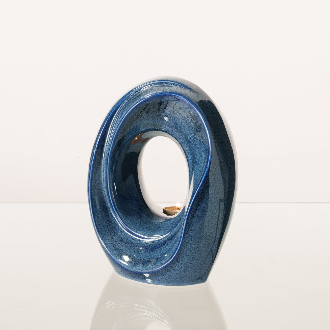 The Passage Medium Urn for Ashes in Blue