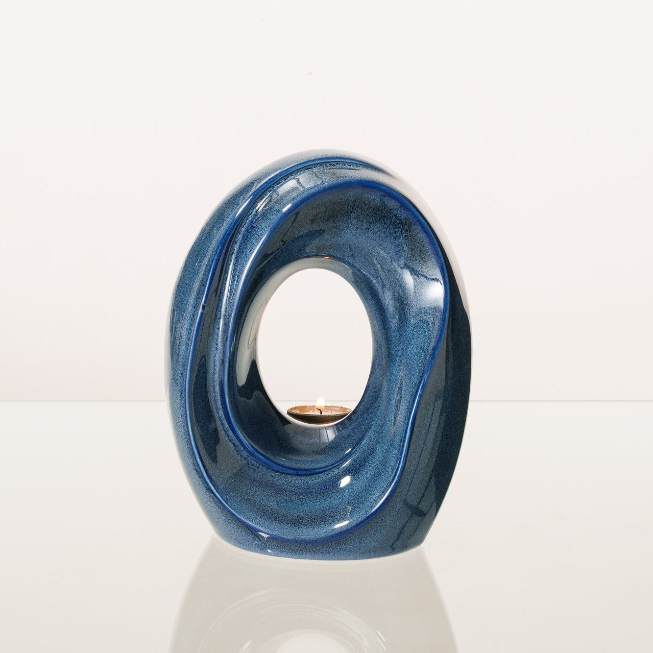 The Passage Medium Urn for Ashes in Blue