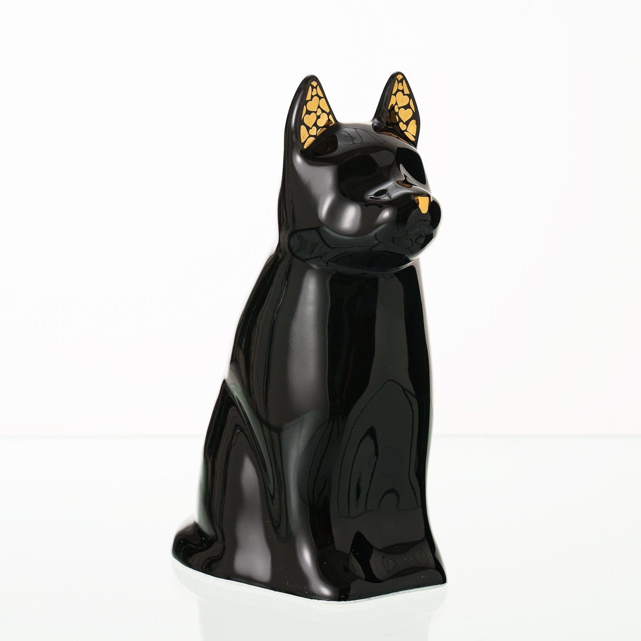Barkley Dog Pet Urn for Ashes in Black