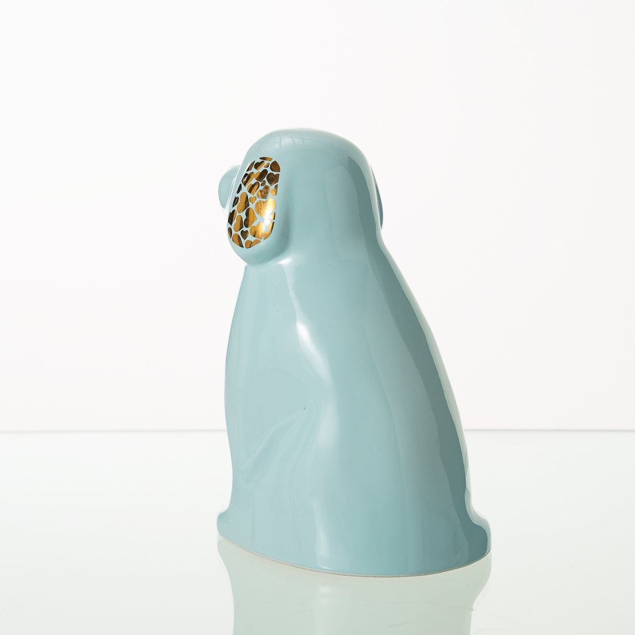 Cuddle Dog Pet Urn for Ashes in Light Blue