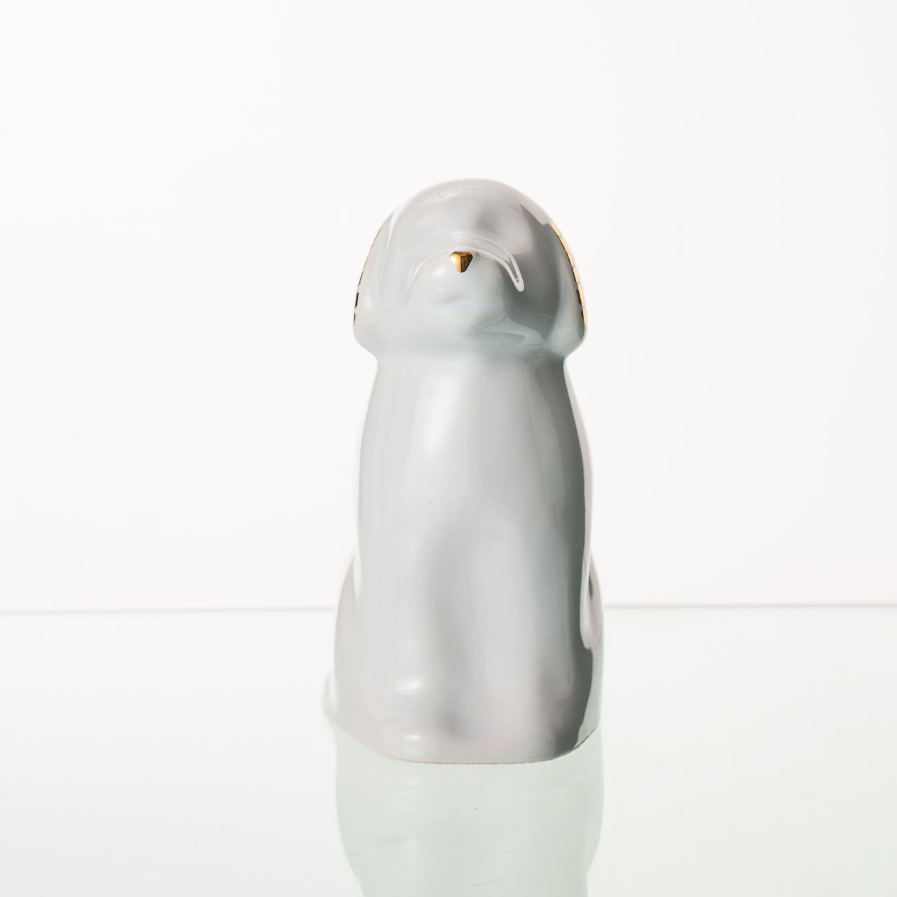 Cuddle Dog Pet Urn for Ashes in White