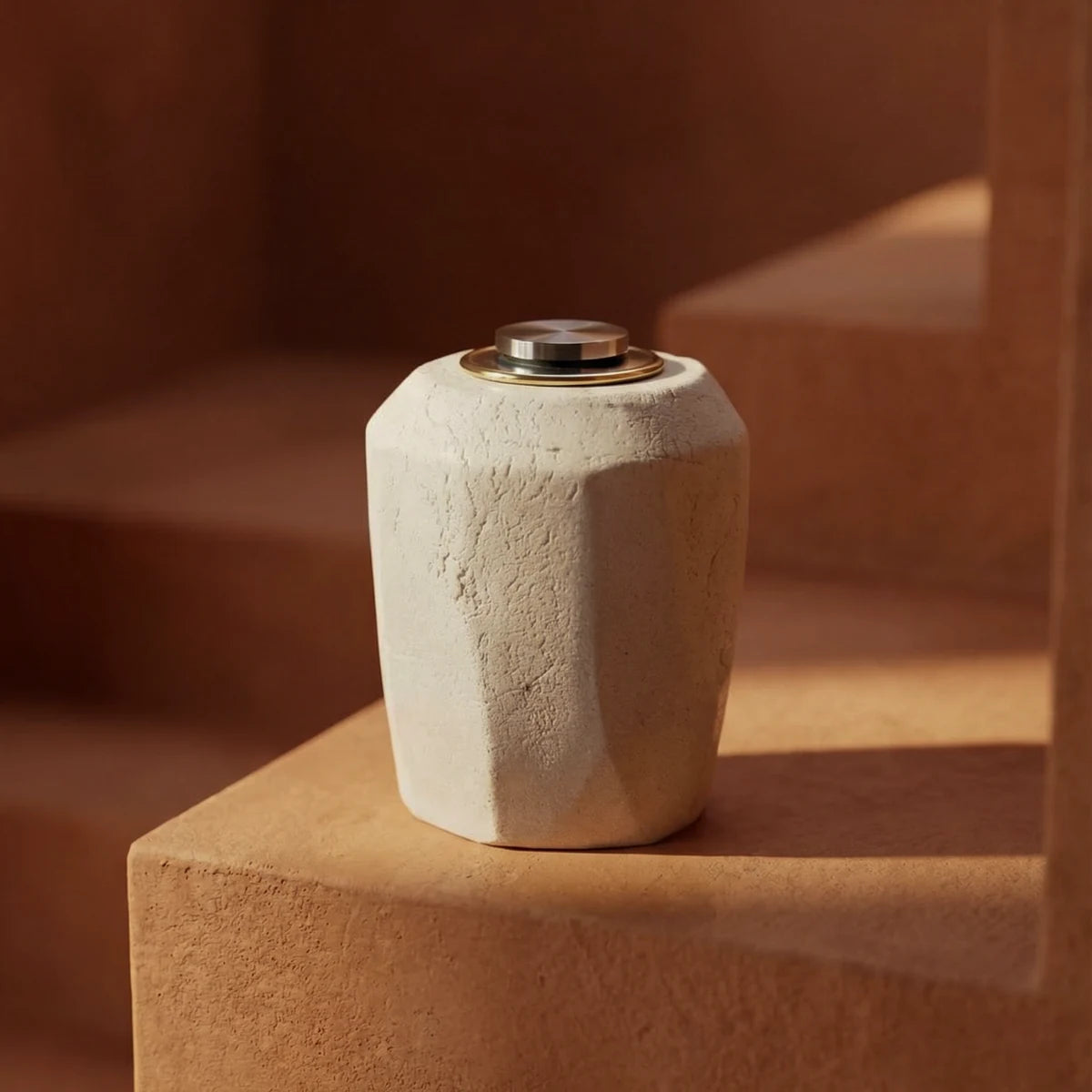 Stone Medium Pet Urn for Ashes