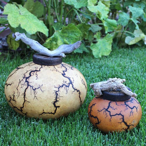 Gourd Cremation Urn for Ashes Outside