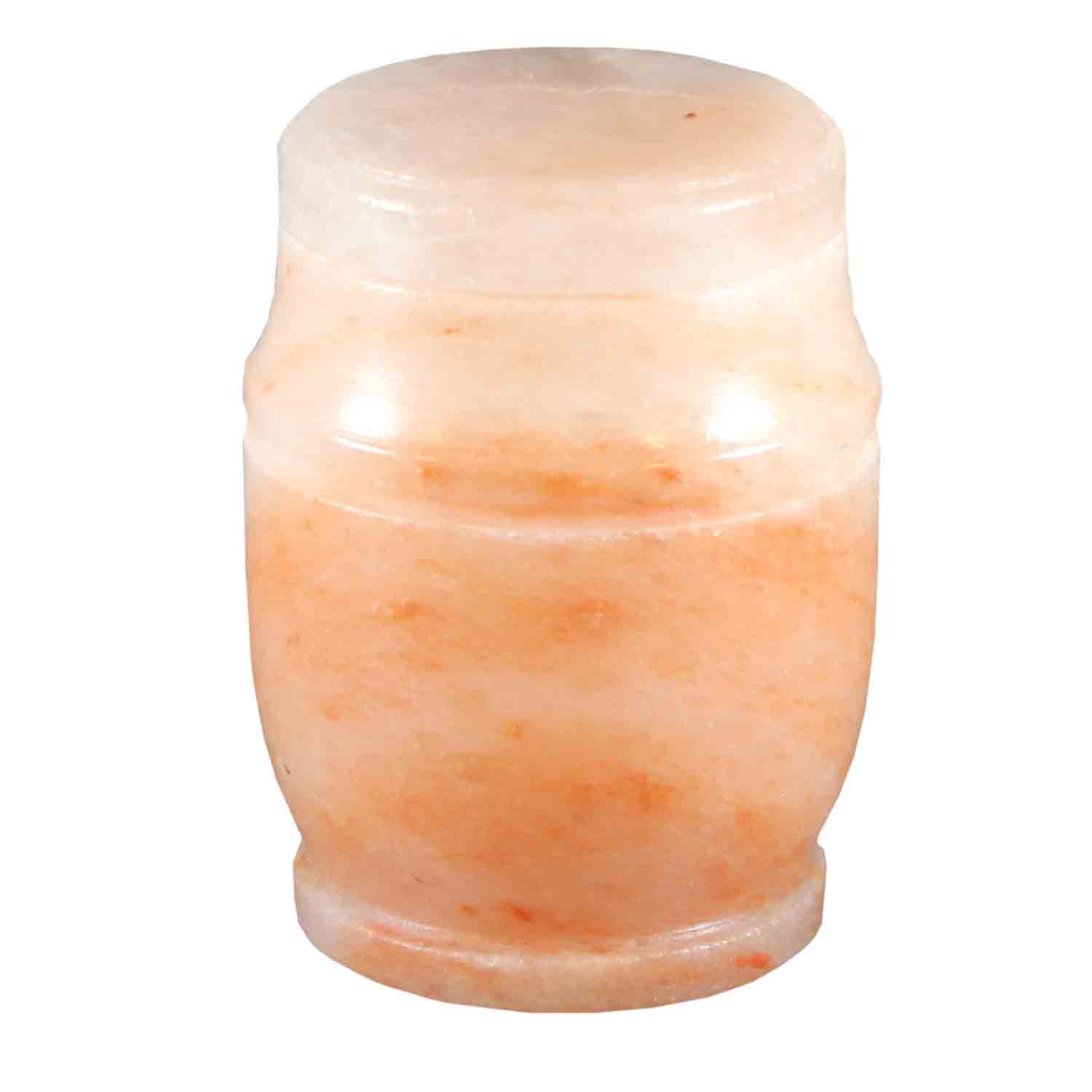 Himalayan Rock Salt Biodegradable Water Urn for Ashes Medium