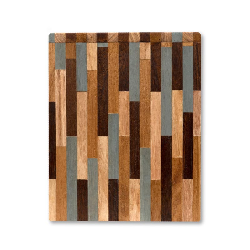 Vertical Eco-friendly Wooden Cremation Urn for Ashes Front View