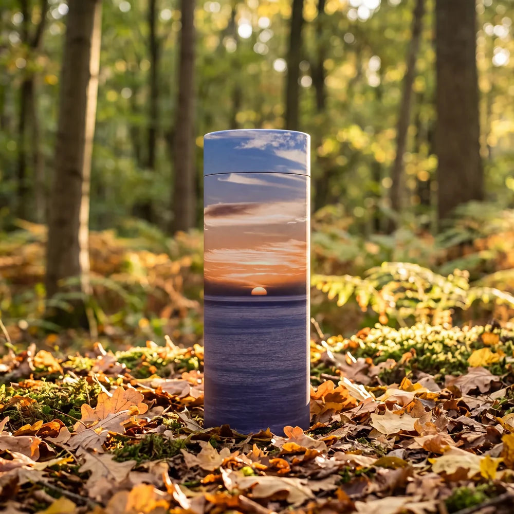 Ocean Sunset Eco Friendly Scattering Tube for Ashes - Extra Large (No. 7)