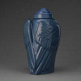 Angel Wings Adult Cremation Urn for Ashes in Blue