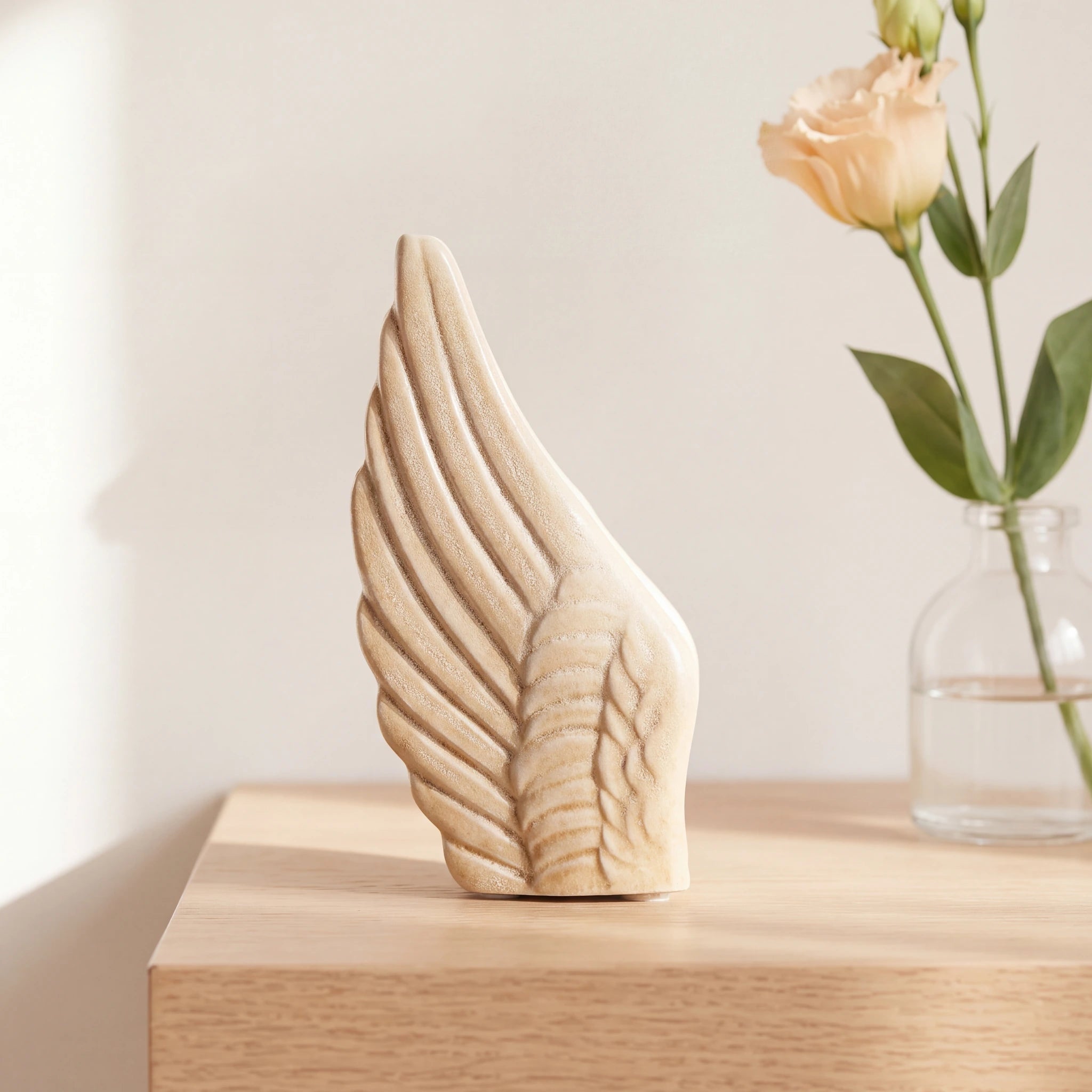 Angel-Wings-Small-Urn-for-Ashes-in-Light-Sand-keepsake_bud_vase