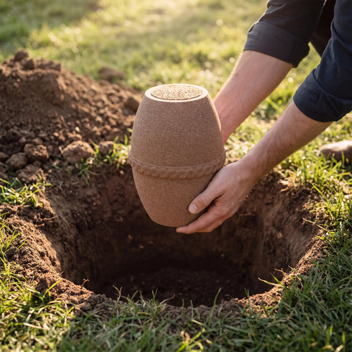 Arenae Biodegradable Urn for Ashes – Adult