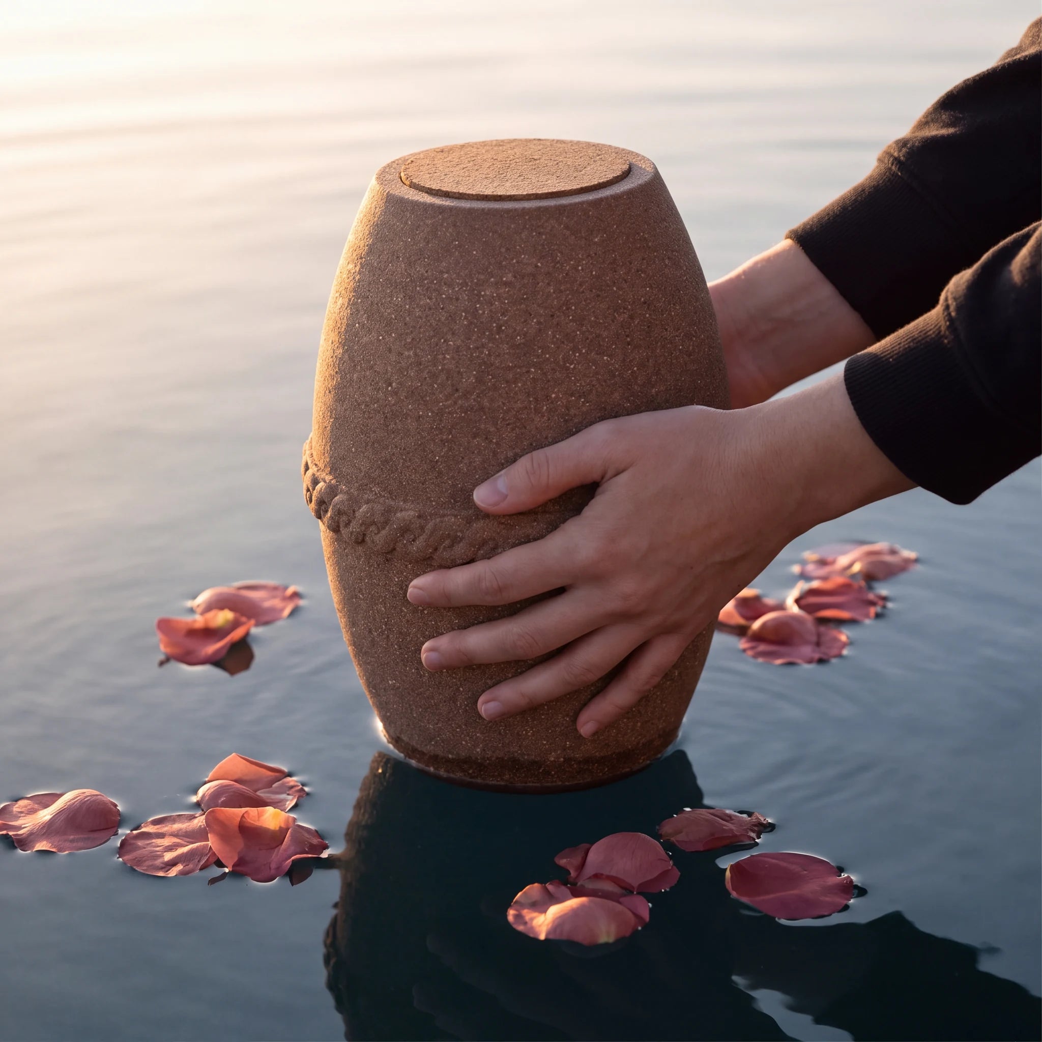 Arenae Biodegradable Urn for Ashes – Adult