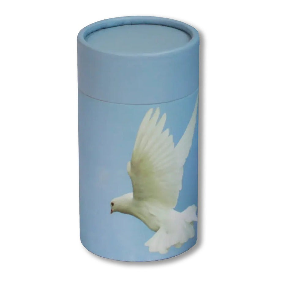 Ascending Dove Eco Friendly Scattering Tube for Ashes - Mini