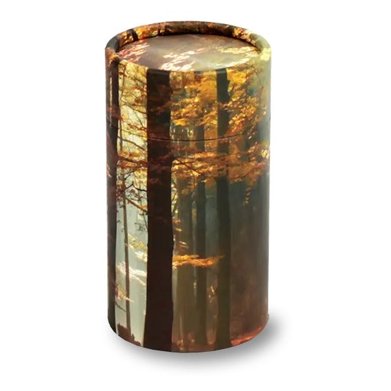 Autumn Woods Eco Friendly Scattering Tube for Ashes - Mini