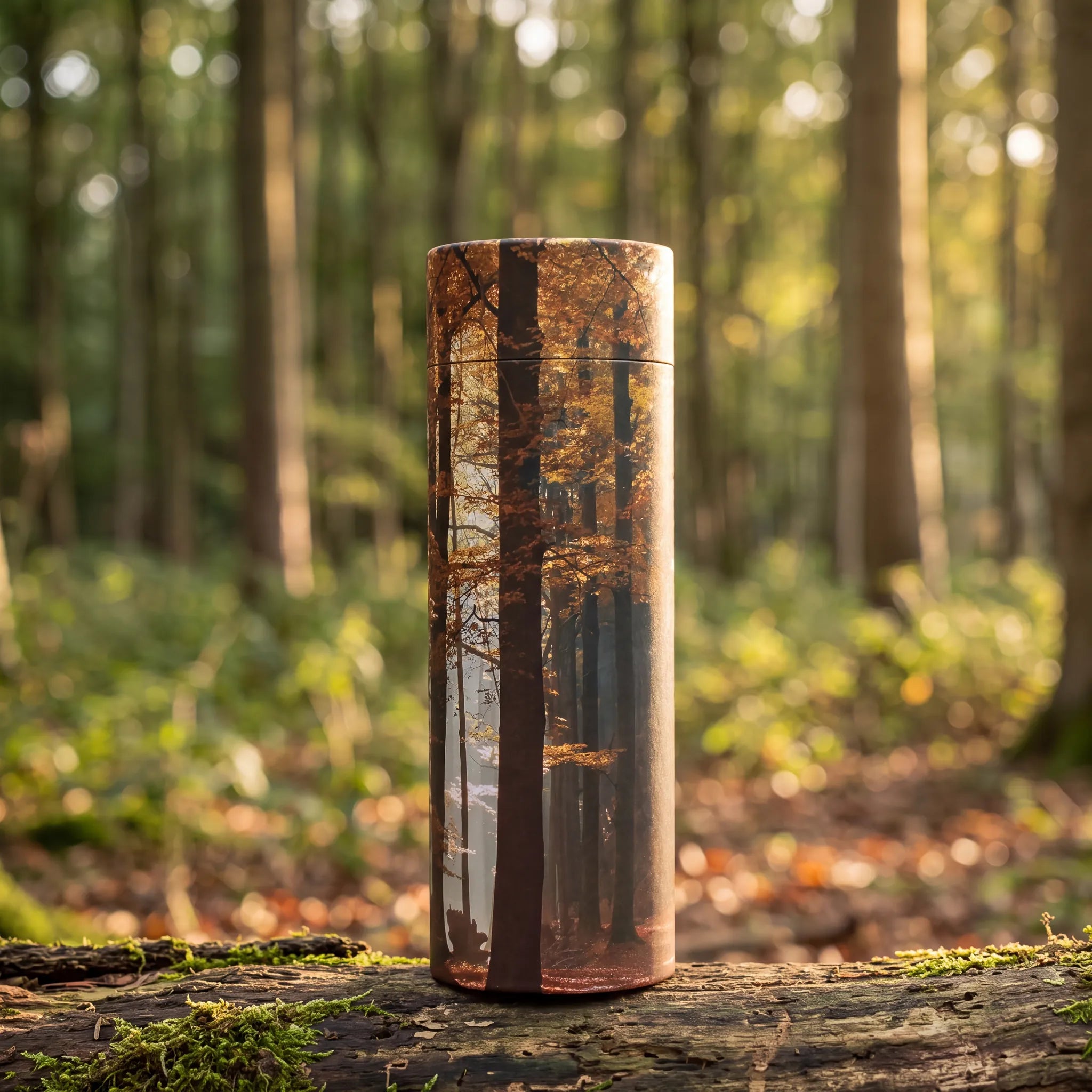 Autumn-Woods-Eco-Friendly-Scattering-Tube-for-Ashes-Small-In-the-Woods