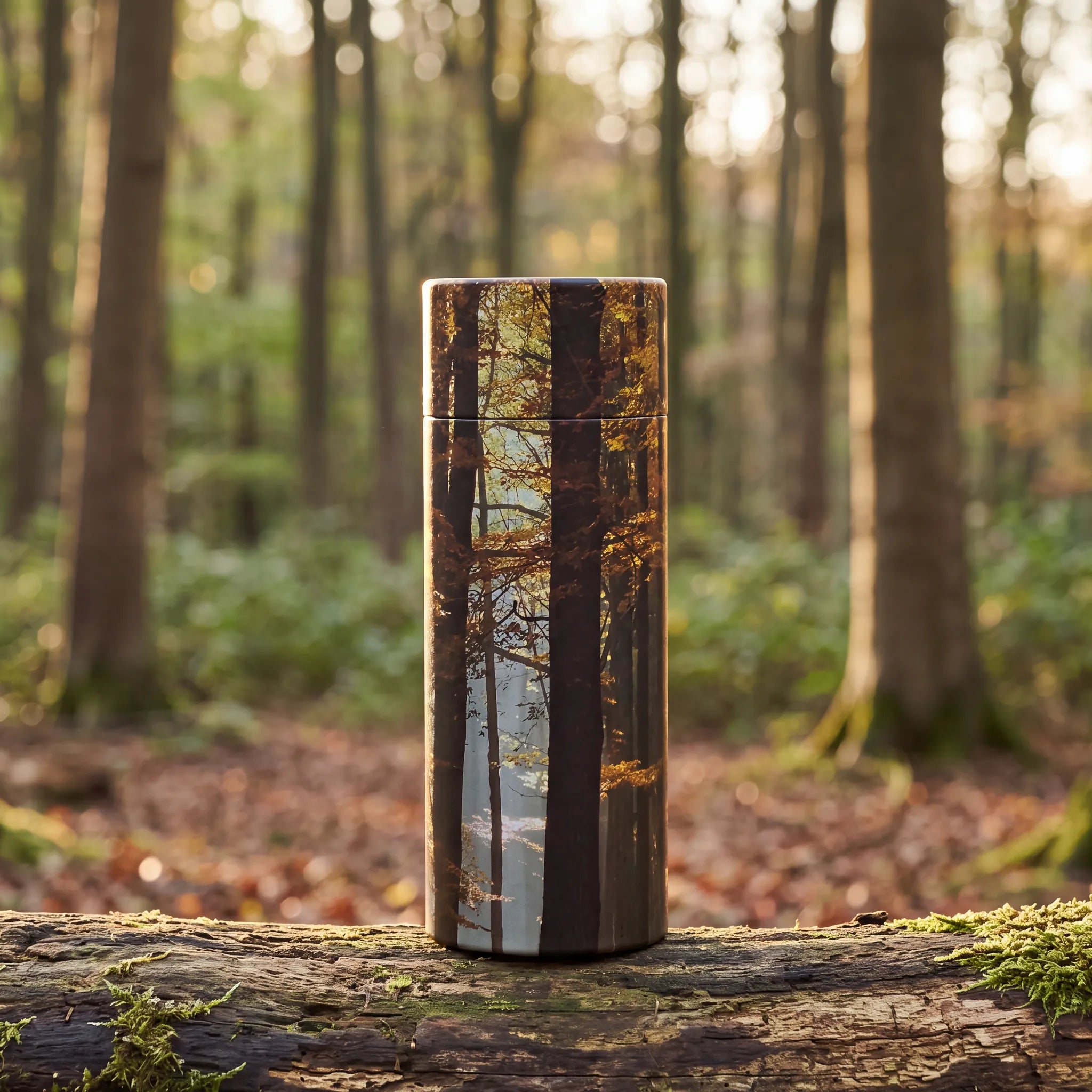 Autumn-Woods-Eco-Friendly-Scattering-Tube-for-Ashes-Token-In-the-Woods