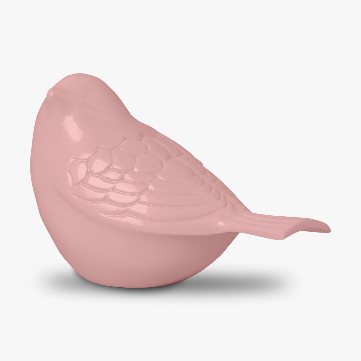Bird Keepsake Urn for Ashes in Pink