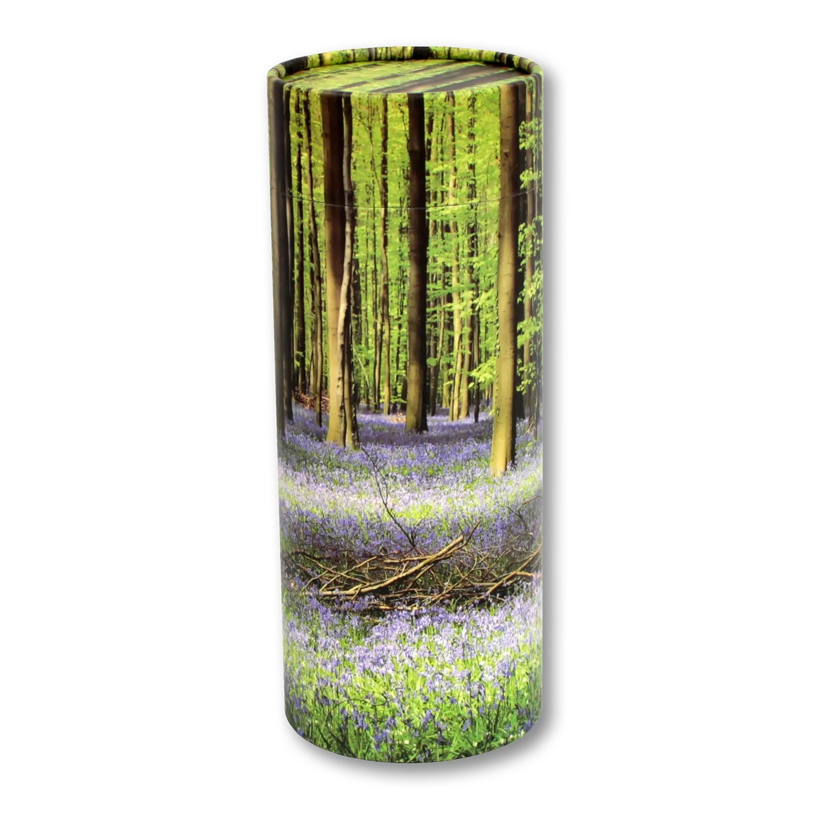 Bluebell Forest Eco Friendly Scattering Tube for Ashes - Small