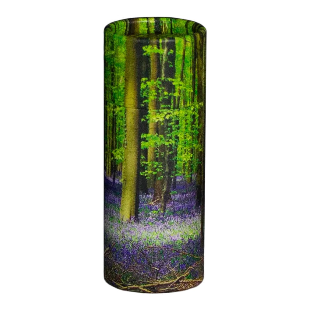 Bluebell Forest Eco Friendly Scattering Tube for Ashes - Small Token