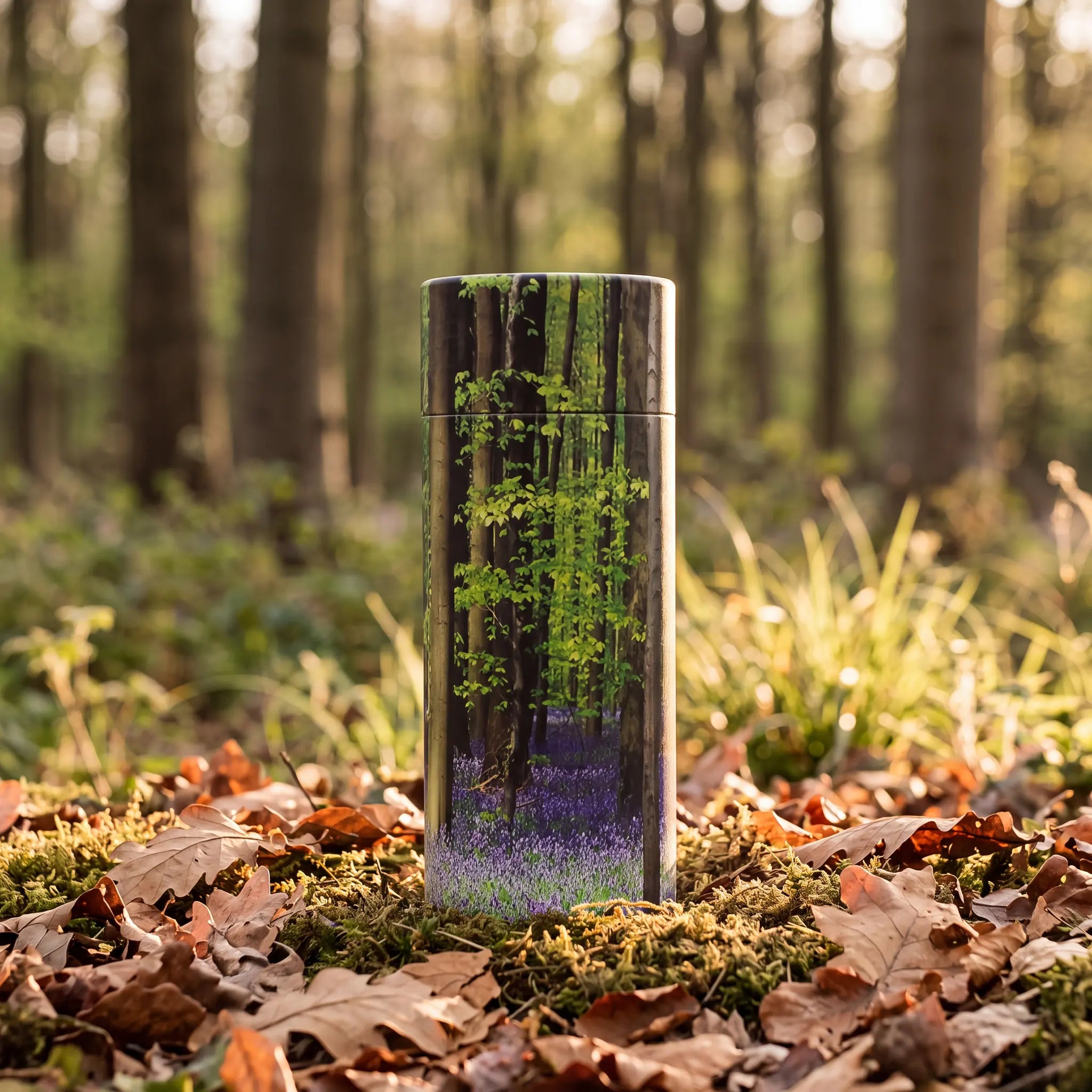 Bluebell-Forest-Eco-Friendly-Scattering-Tube-for-Ashes-Token-In-the-Woods