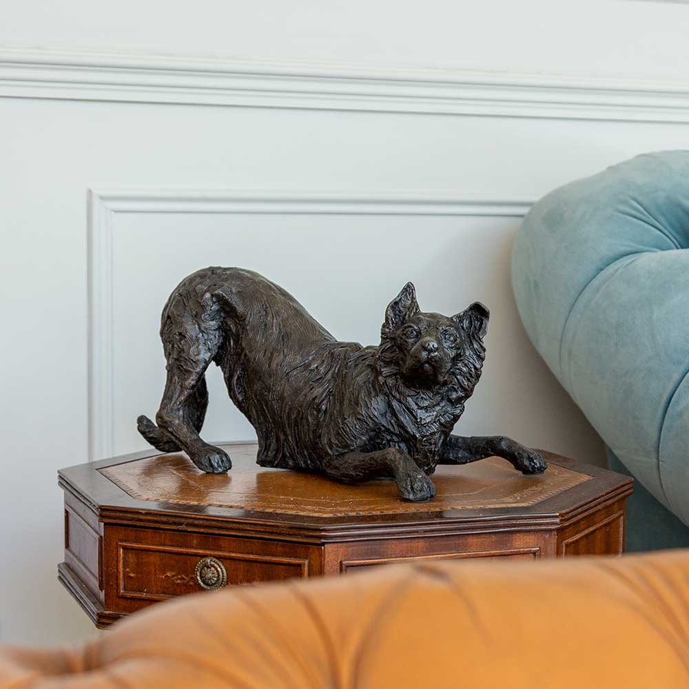 Border Collie Urn for Ashes