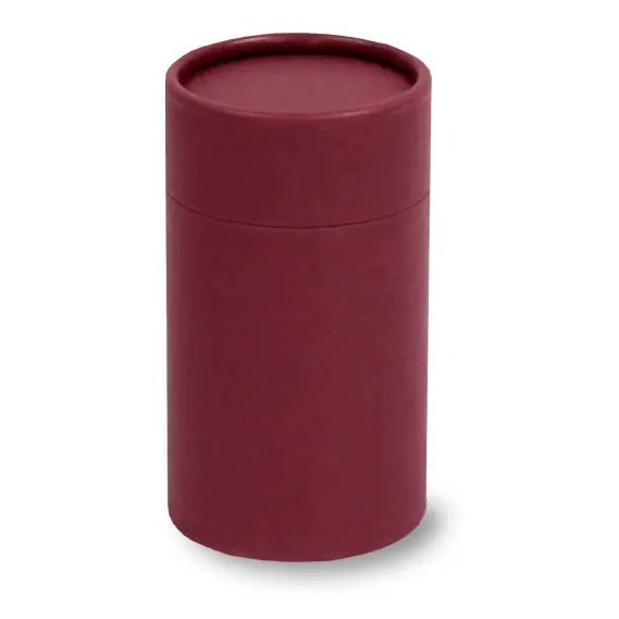 Burgundy Eco Friendly Scattering Tube for Ashes - Mini