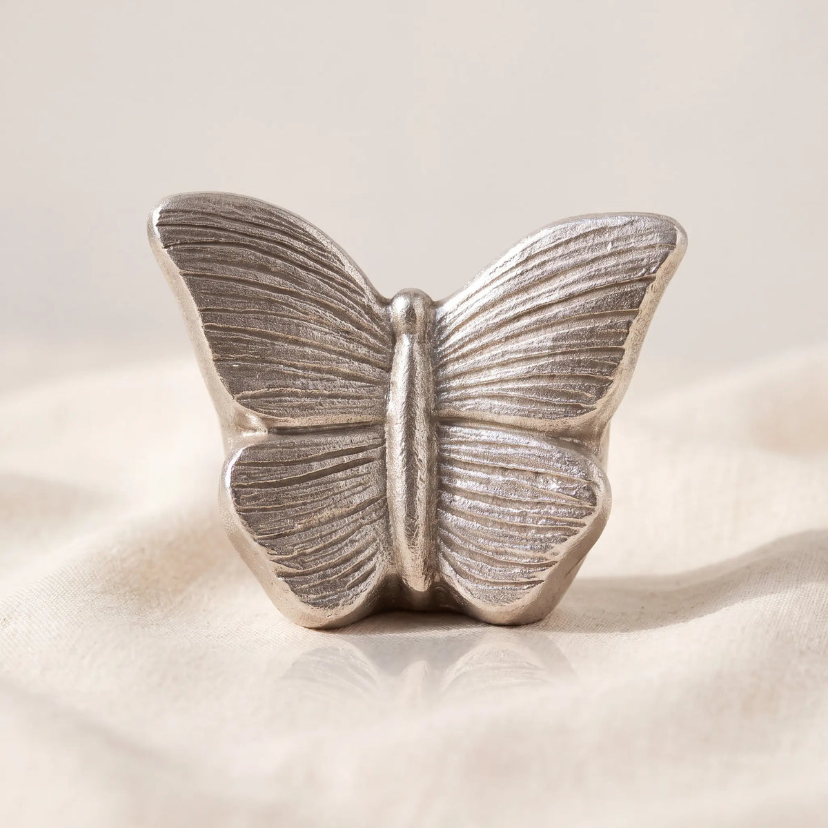 Butterfly-Keepsake-Urn-for-Ashes-in-Silver-Studio