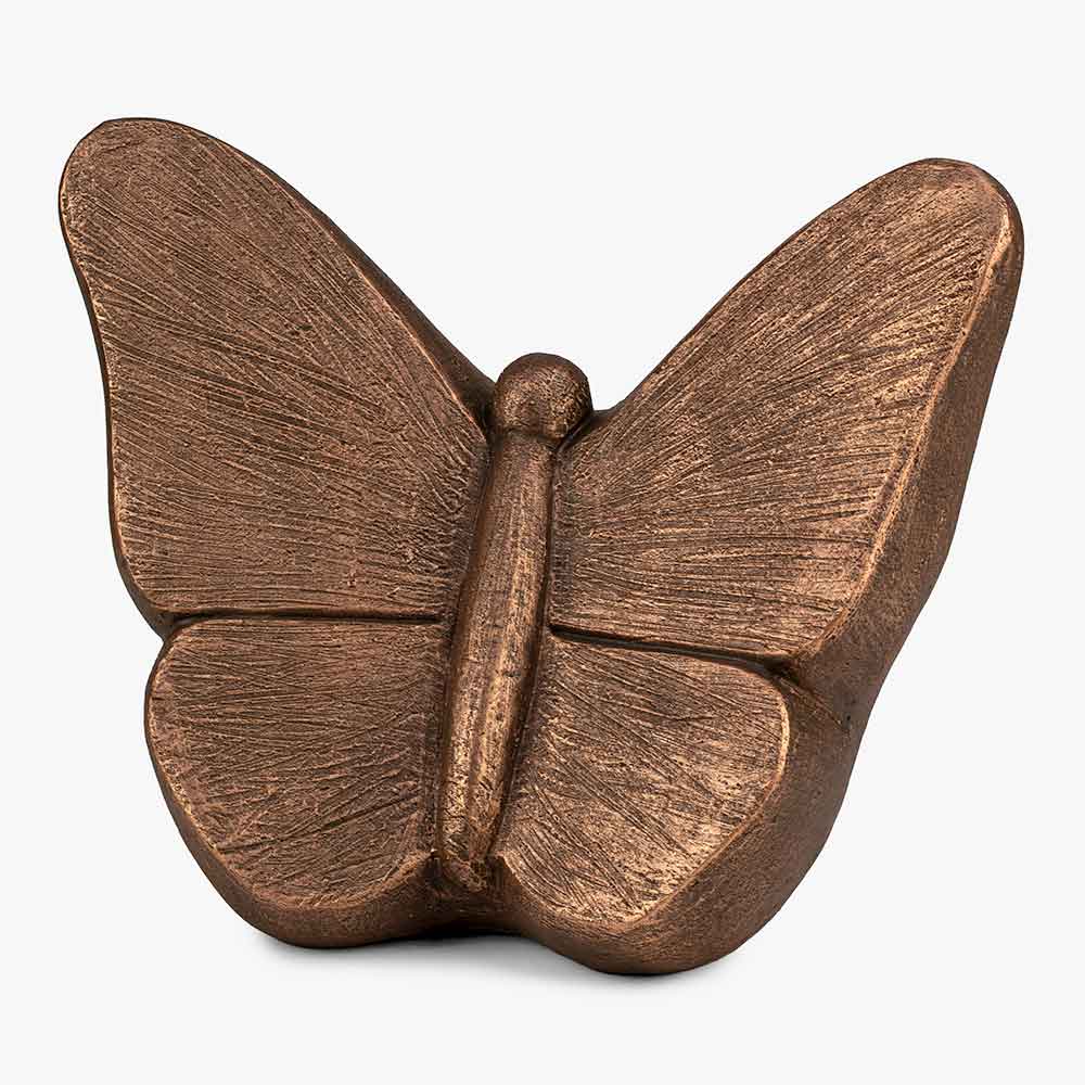 Butterfly Urn for Ashes in Bronze