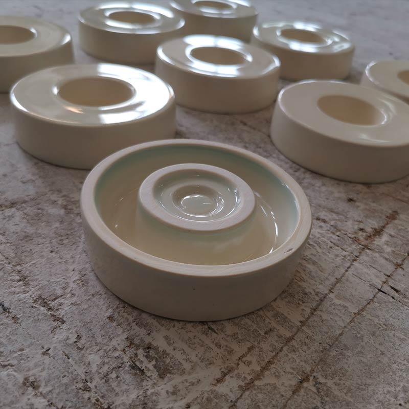 Caleo Keepsake Candle Collection Crackle Glaze