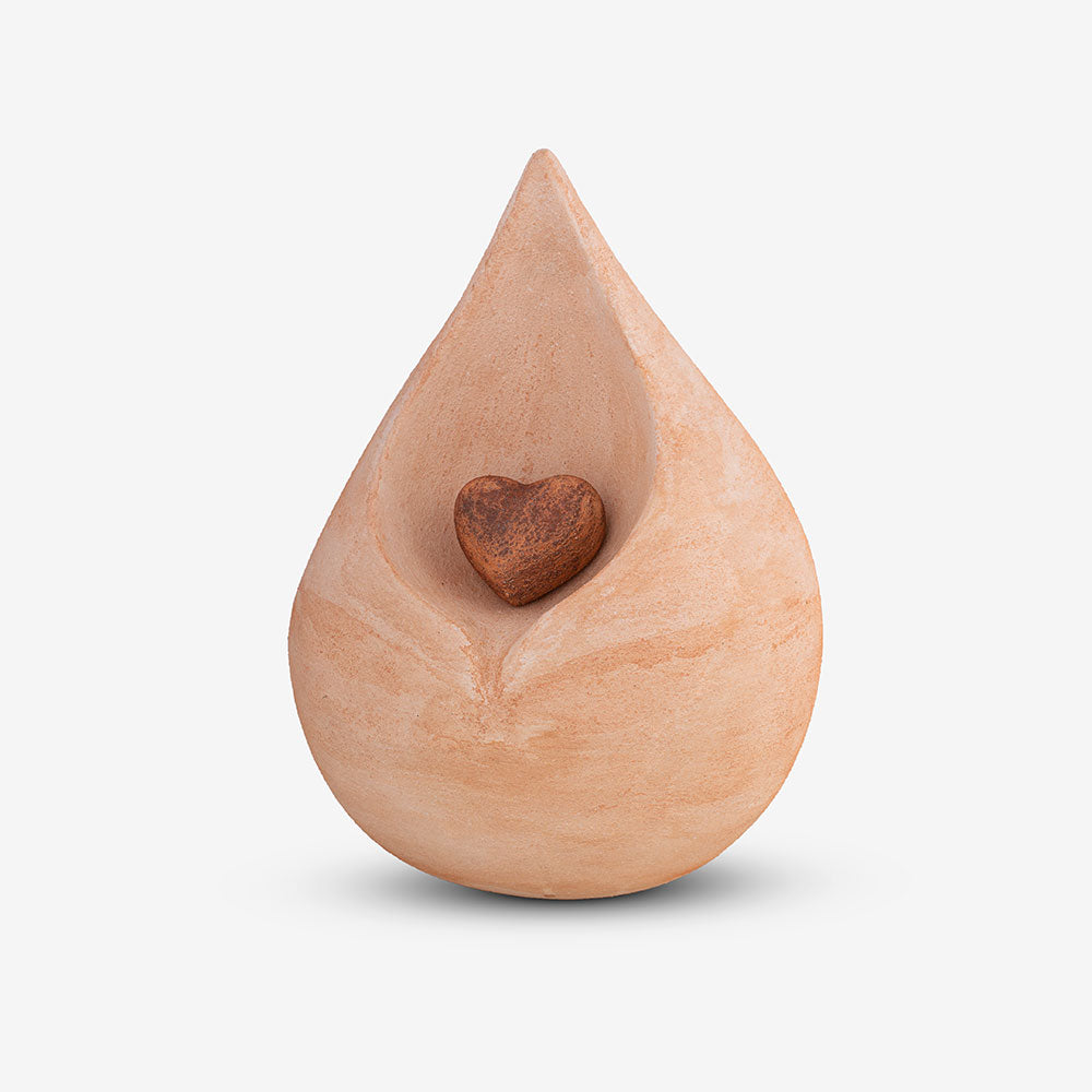 Celest Teardrop Biodegradable Urn for Ashes
