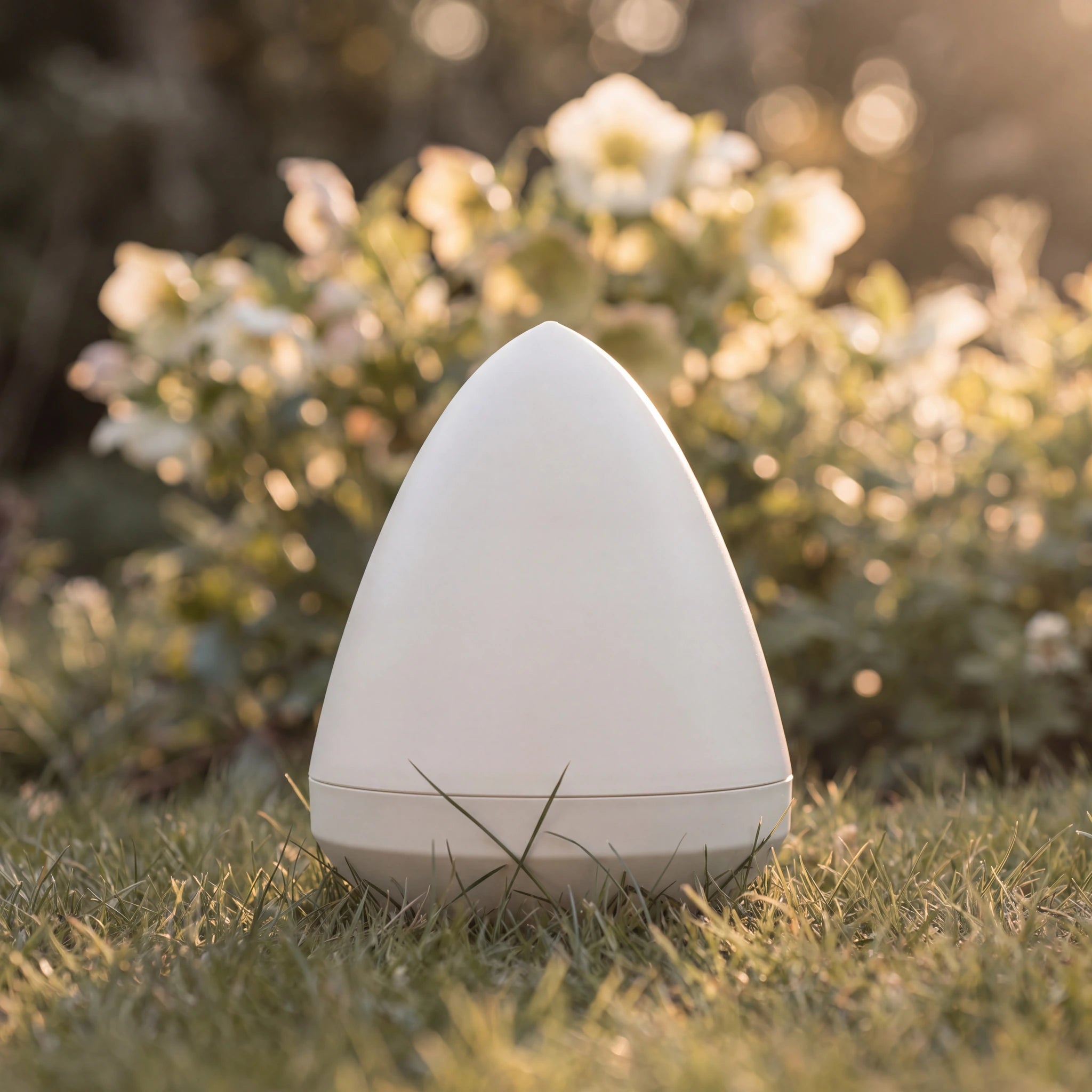 Celeste Biodegradable Urn for Ashes in Ivory