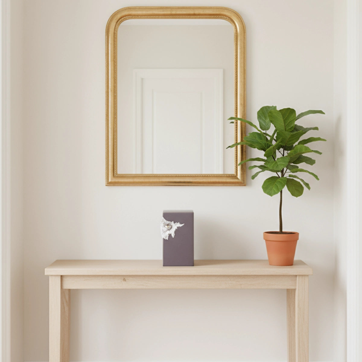 Cherished Heart Medium Urn for Ashes in Grey and Silver