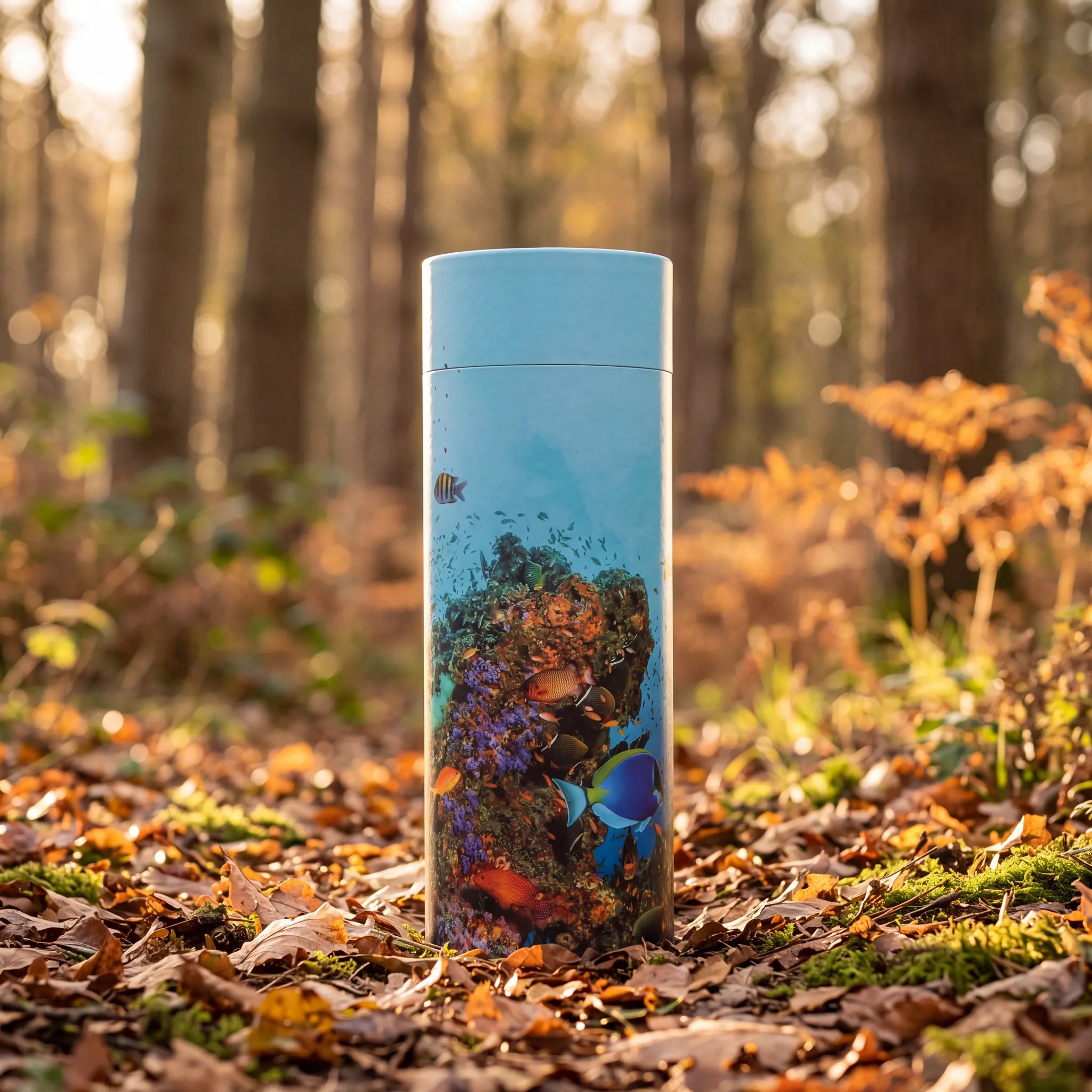 Coral-Reef-Eco-Friendly-Scattering-Tube-for-Ashes-Adult-In-the-Woods