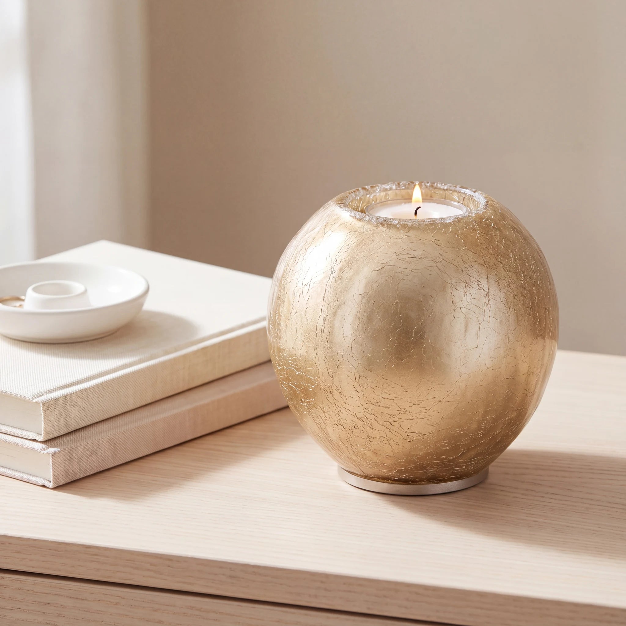 Crystal-Candle-Small-Urn-for-Ashes-in-Champagne-keepsake_books_dish