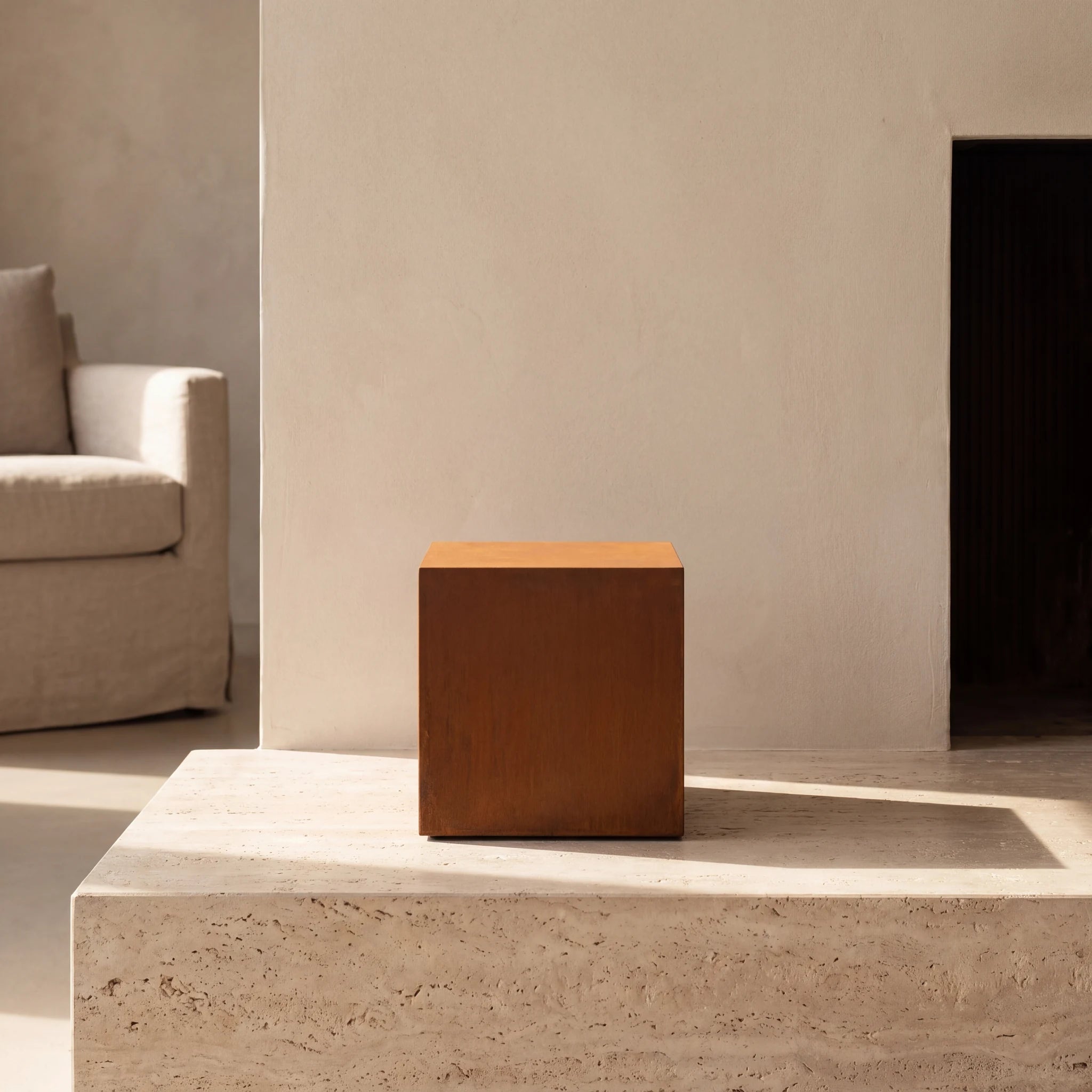 Cube-Companion-Urns-for-Two-Adults-in-Corten-Steel-amto_hearth