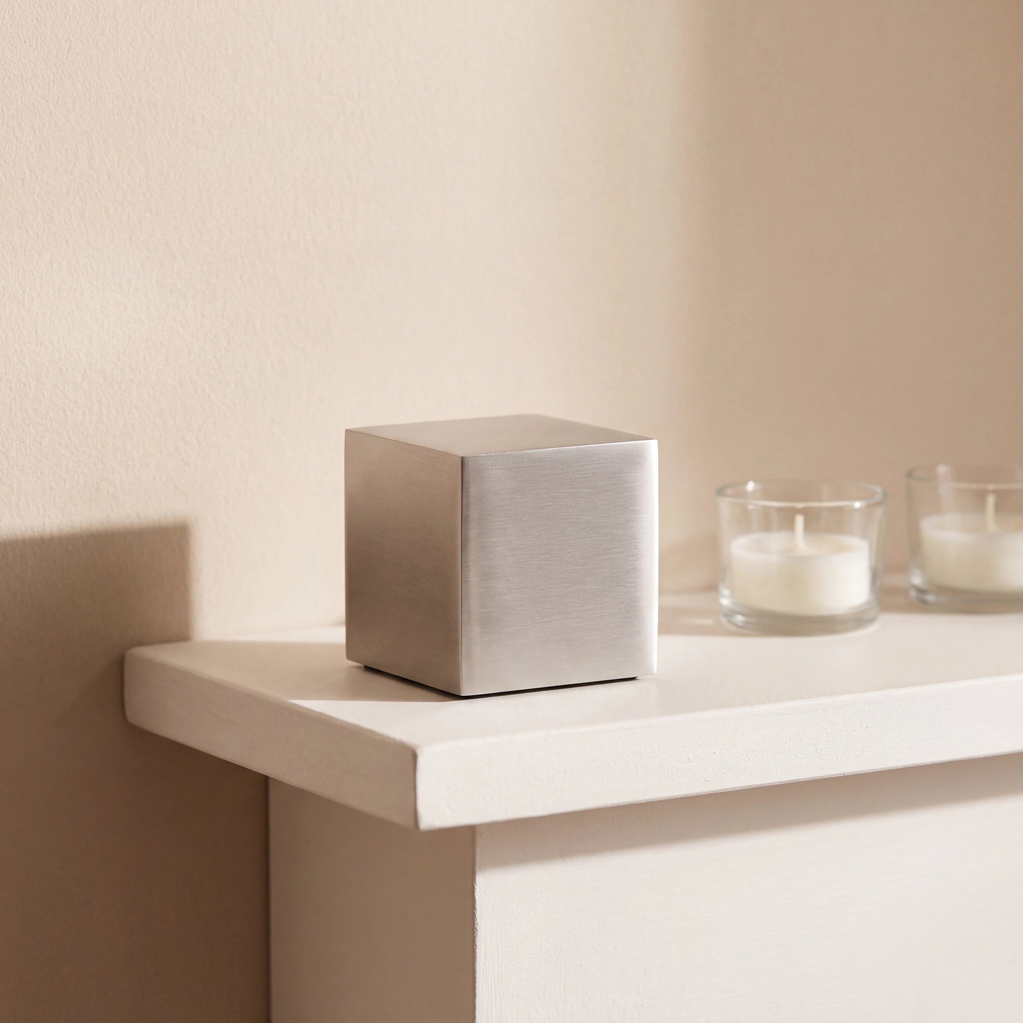 Cube-Small-Urn-for-Ashes-in-Stainless-Steel-keepsake_tealight_pair