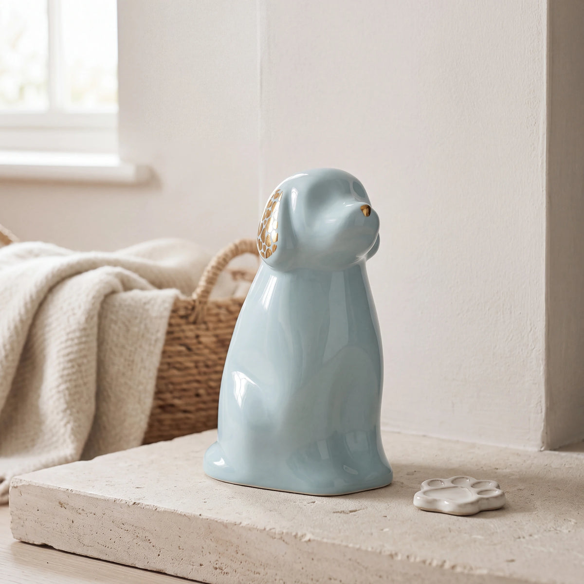 Cuddle-Dog-Urn-for-Ashes-in-Light-Blue-pet_hearth_basket