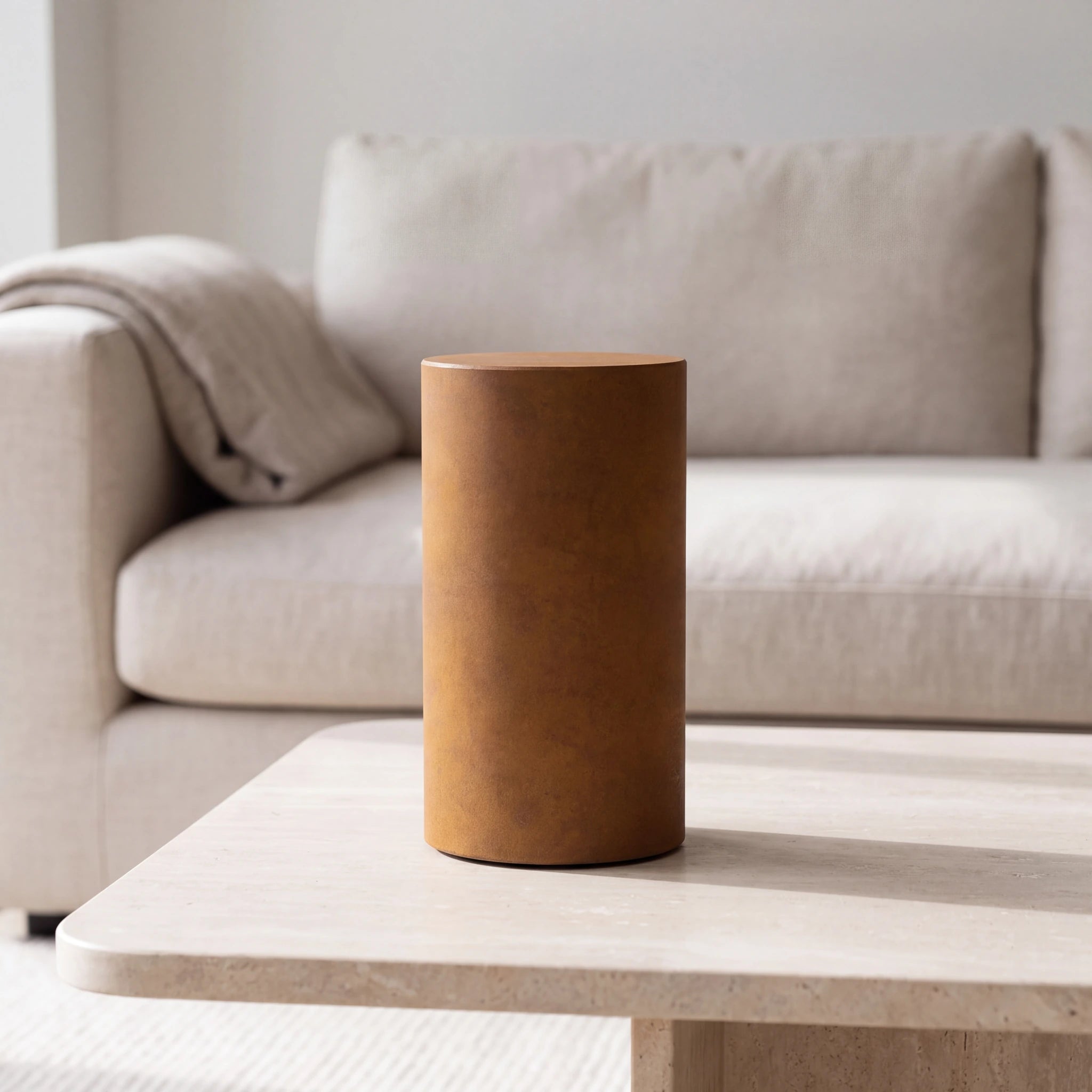 Cylinder-Large-Urn-for-Ashes-in-Corten-Steel-amto_stone_coffee