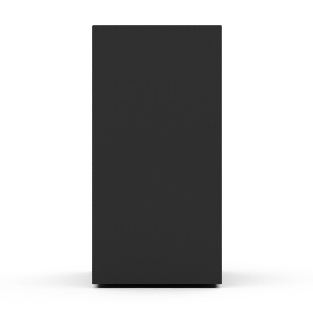 Dimension Pet Urn for Ashes in Matte Black Stainless Steel