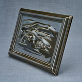 Portrait Dog Urn for Ashes in Brown