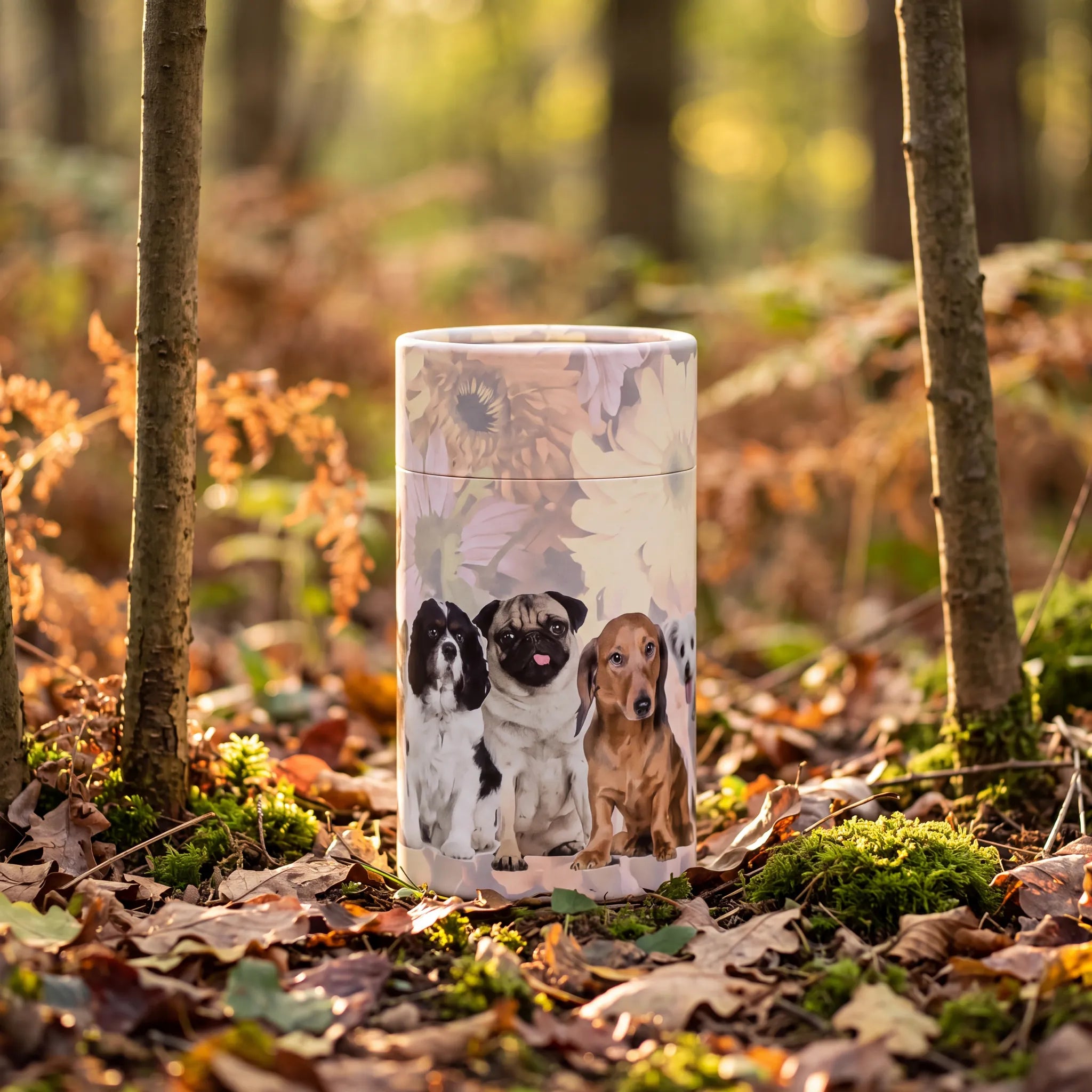 Dogs-Eco-Friendly-Scattering-Tube-for-Pet-Ashes-Mini-In-the-Woods