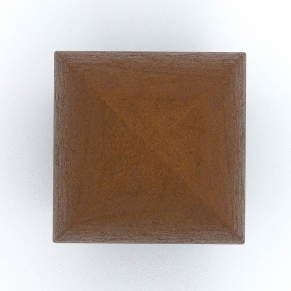 Drop Medium Urn for Ashes in Corten Steel
