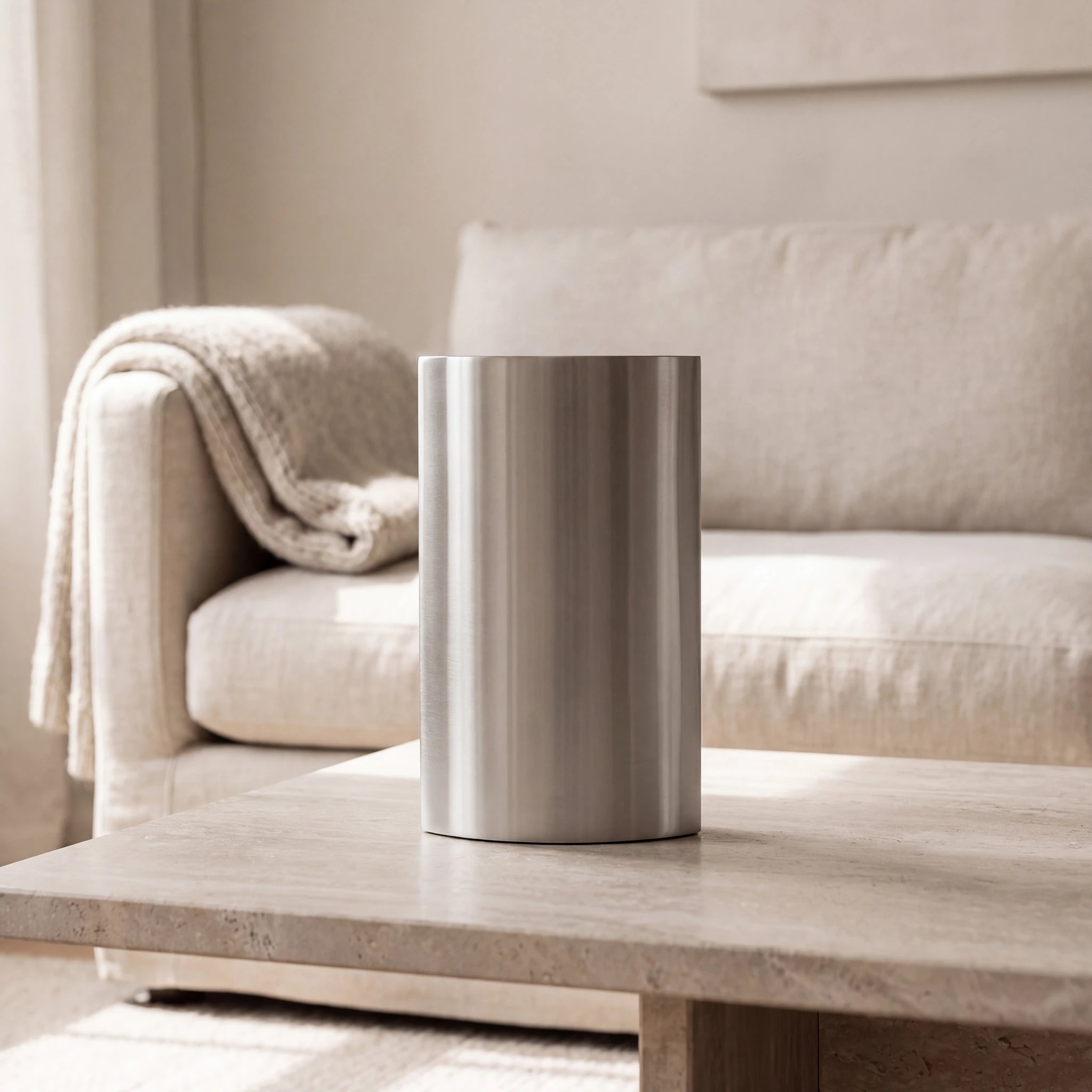 Ellipse-Medium-Urn-for-Ashes-in-Stainless-Steel-amto_stone_coffee