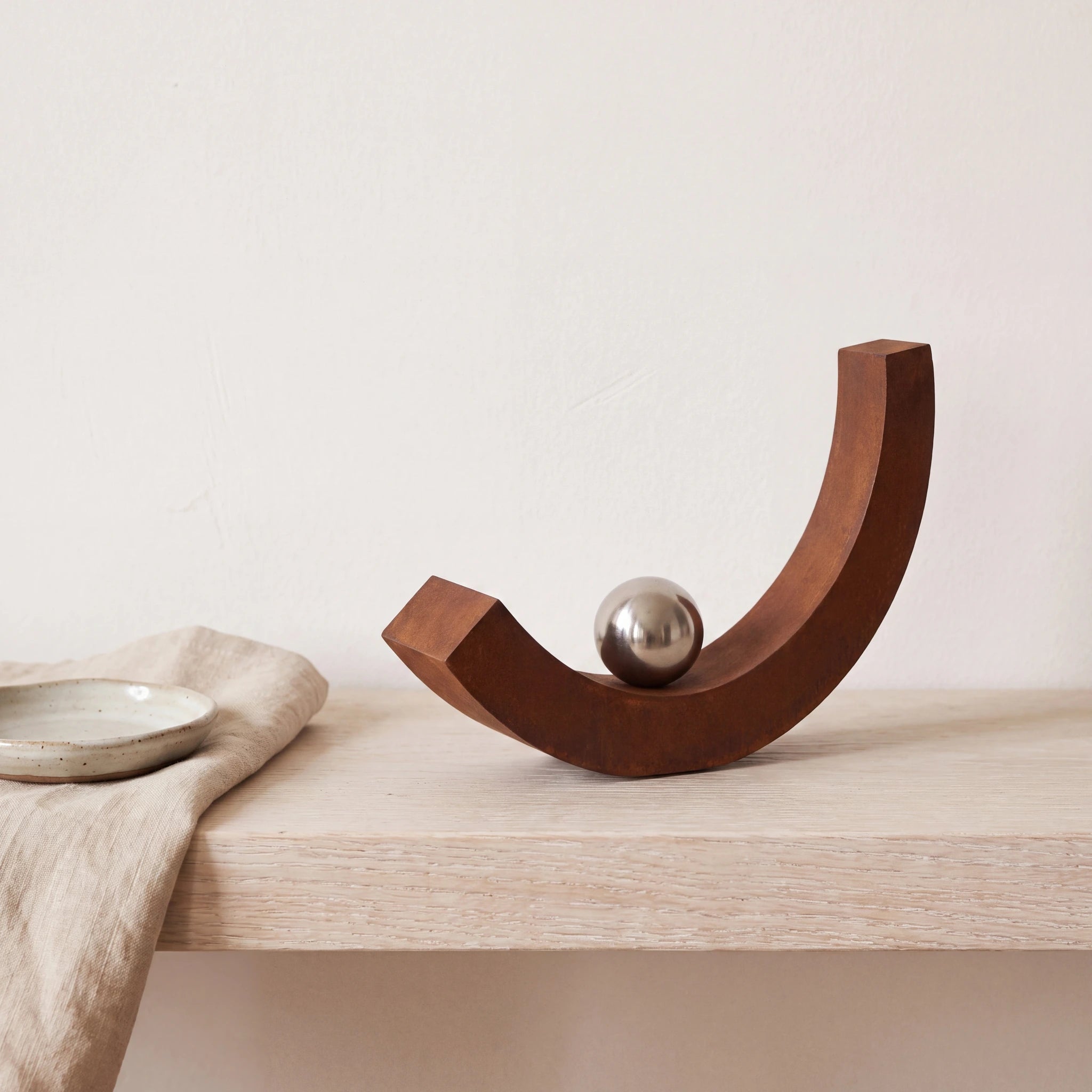 Equilibrium-Small-Urn-for-Ashes-in-Corten-Steel-keepsake_folded_napkin