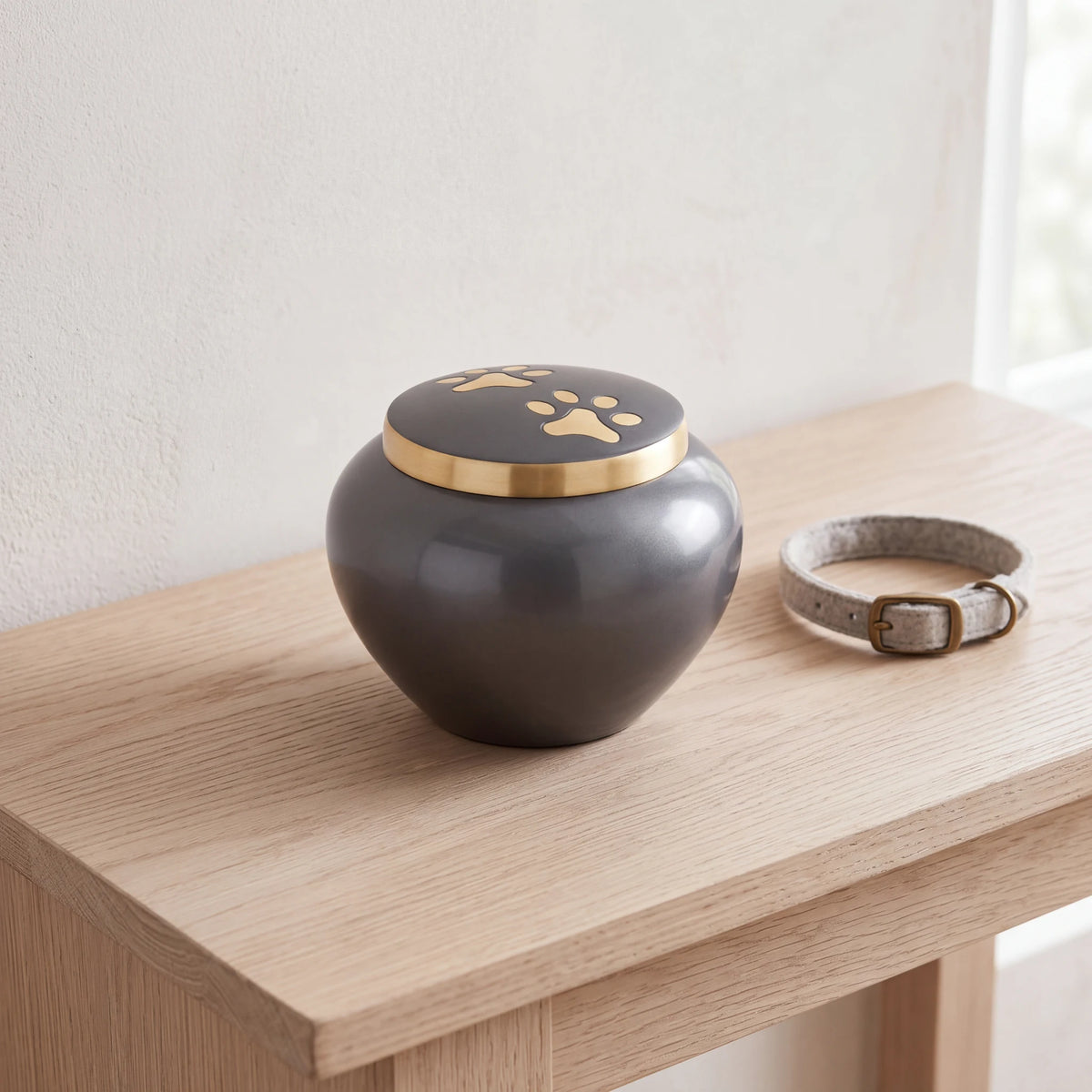 Eternal-Pawprints-Pet-Urn-for-Ashes-Medium-Top-View