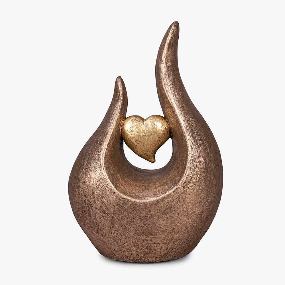 Fuego Heart Urn for Ashes