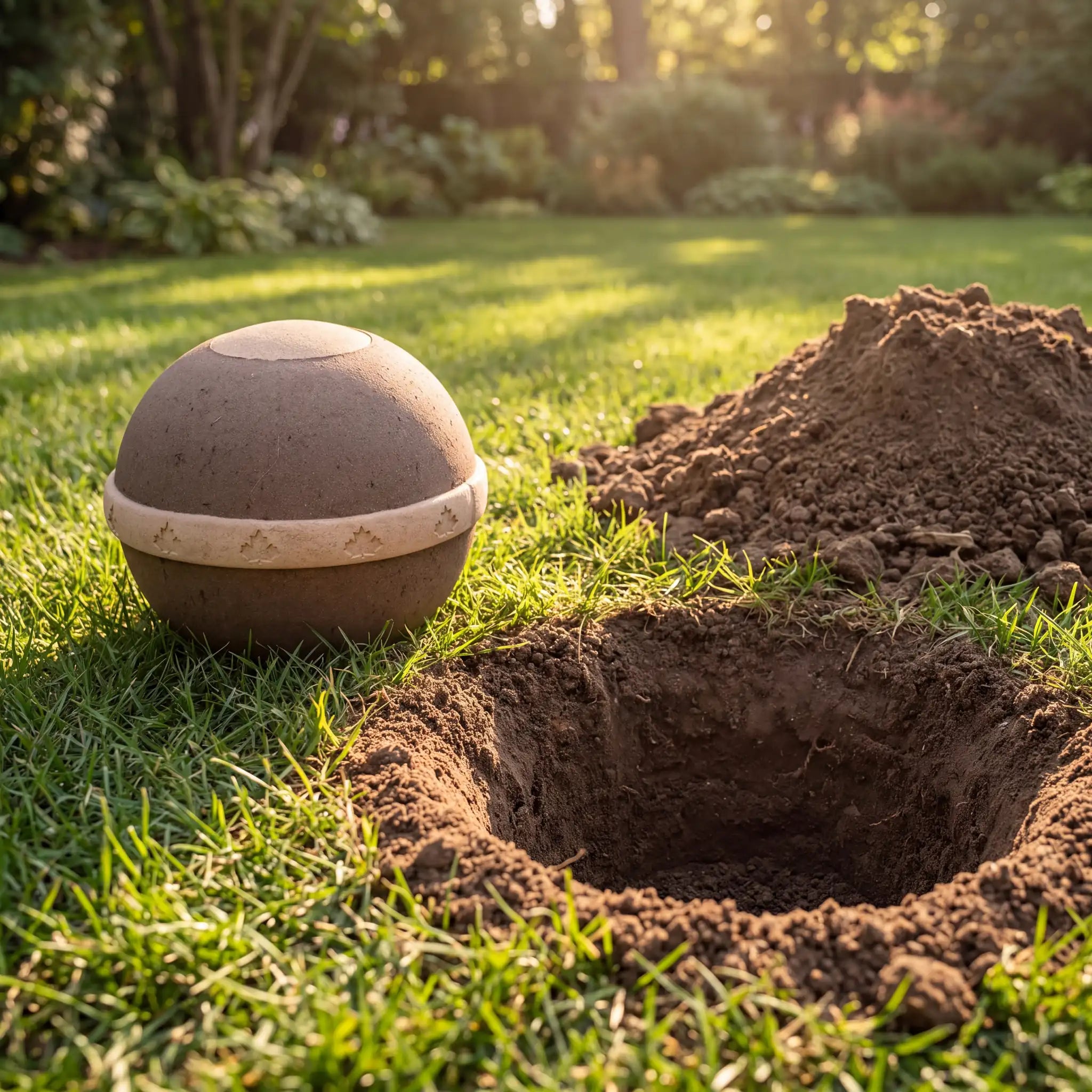 Geos Biodegradable Urn for Ashes – Adult